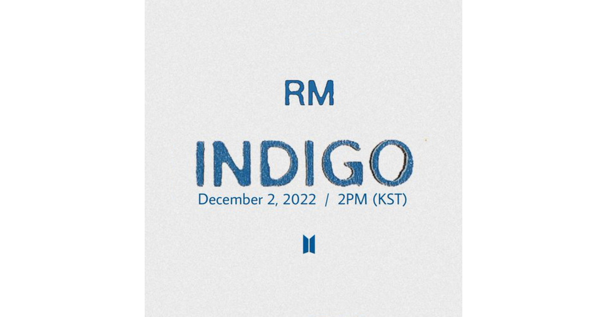 RM [BTS] - Indigo (Weverse Album ver.)